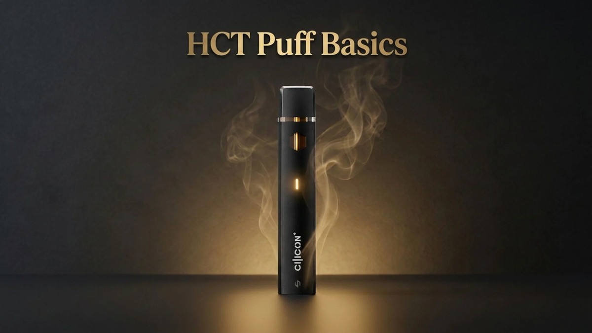 Comment vapoter le HCT : puissance basse, bouffées courtes