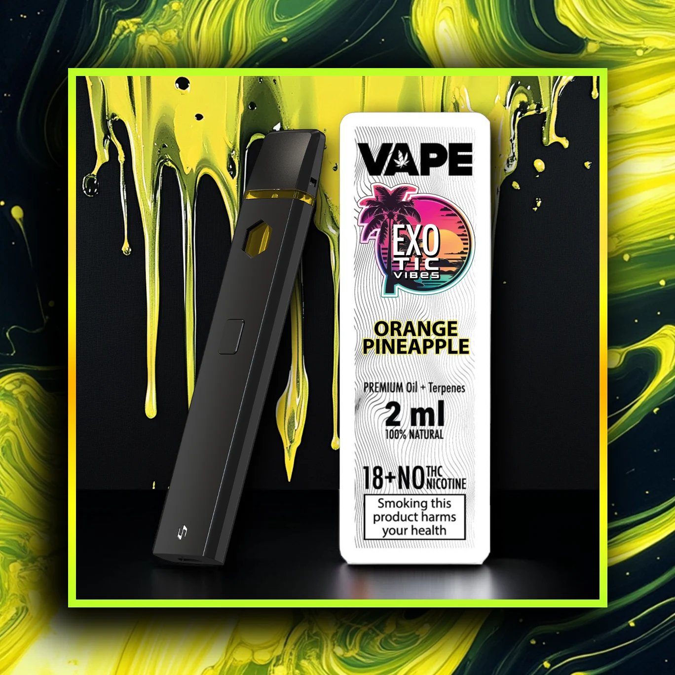 Orange Pineapple CB9 Vape Premium - 1.00 ml. CB9